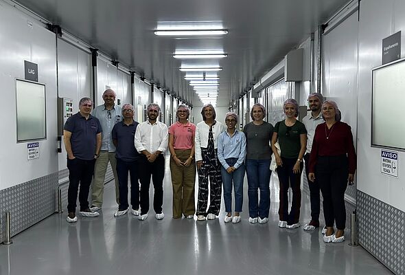 Série de visitas técnicas promove treinamento de fiscais agropecuários sobre insumos biológicos